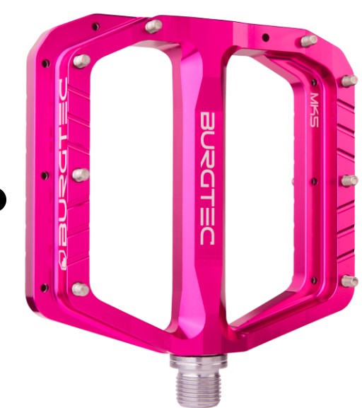 Burgtec Penthouse Flat MK5 B-Rage Edition Pedals