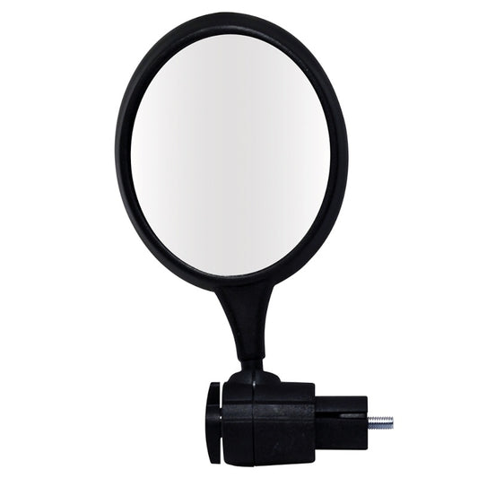 MIRROR CYCLE H/BAR END ROUND 3" OXFORD BLK MR724 (EA)