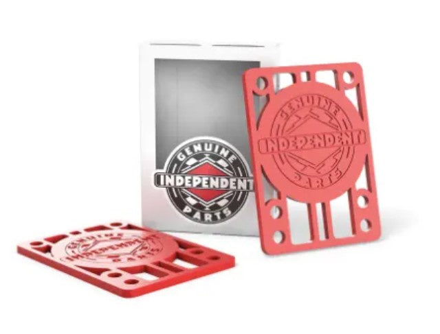 INDEPENDANT - GENUINE PARTS RISER 1/8 IN RED SINGLE