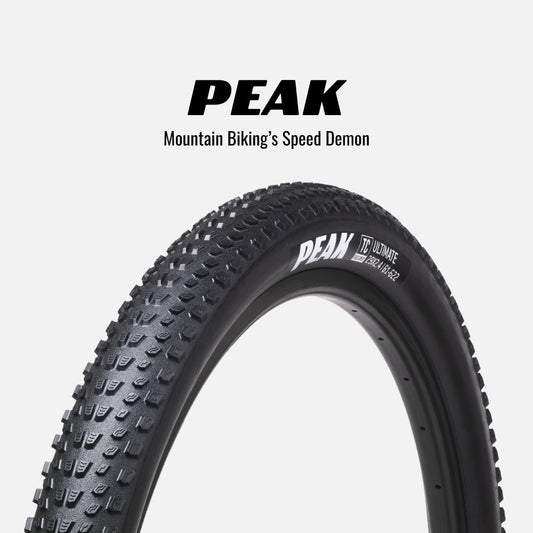 PEAK 29X2.4 - BLACK - TUBELESS COMPLETE