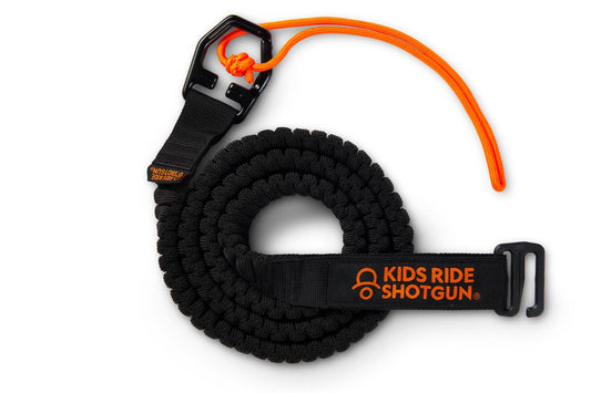 Kids Ride Shotgun - Shotgun MTB Tow Rope Black Quickfit