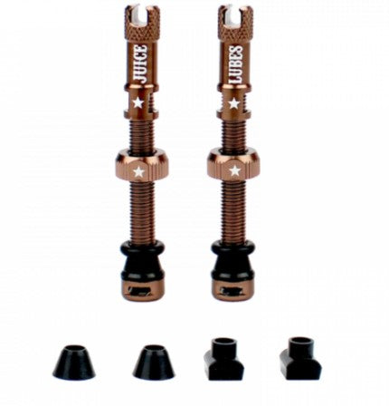 Juice Lubes Tubeless Valves (Pair) - 48mm