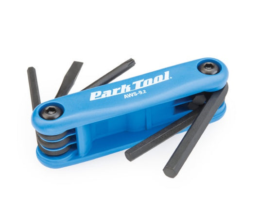 PARK TOOL - AWS-9.2 - FOLD UP HEX WRENCH SET