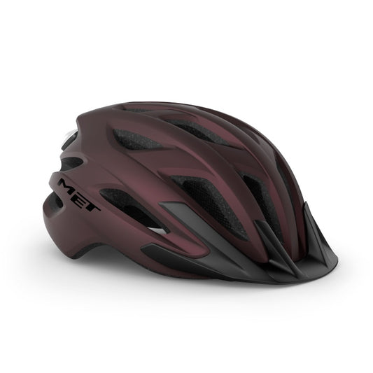 CROSSOVER - BURGUNDY - MET - Helmet