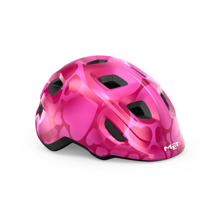 HOORAY - PINK HEARTS - MET - HELMET