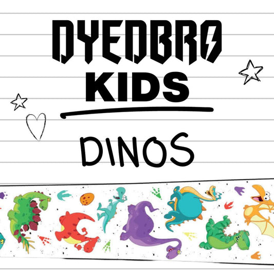 DYEDBRO - KIDS FRAME PROTECTION - DINOS PATTERN