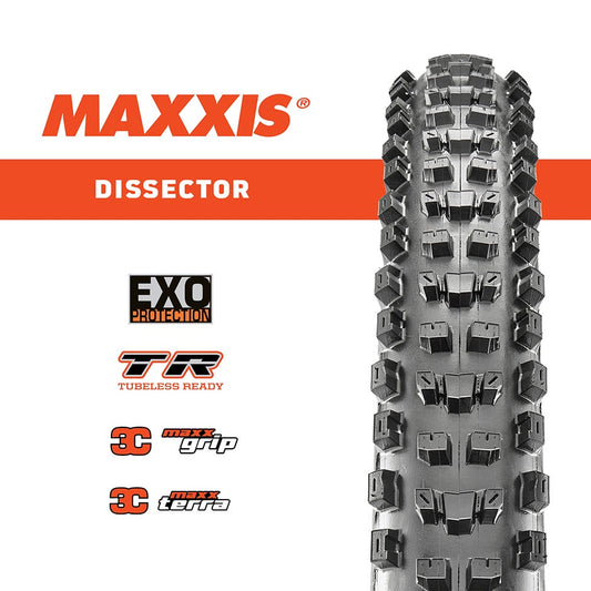 MAXXIS 27.5 x 2.40 WT DISSECTOR 3C/EXO/TR MAXX TERRA FOLDAB