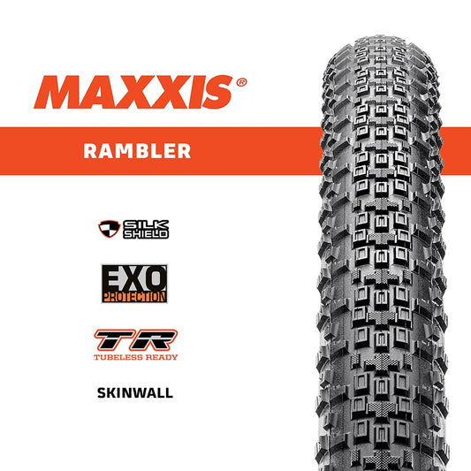 Maxxis 700 x 40 Rambler EXO/TR Tanwall Foldable