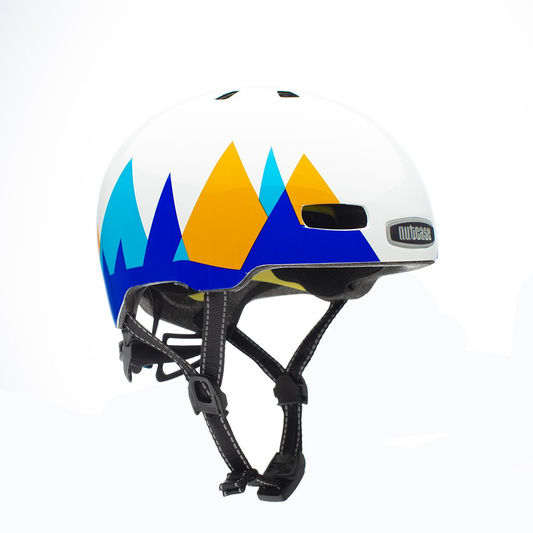 NUTCASE LITTLE NUTTY MTN. CALLING GLOSS MIPS HELMET Y