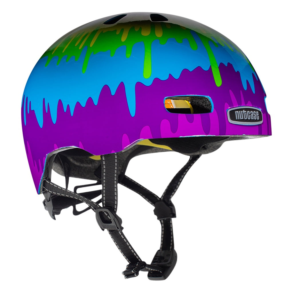 NUTCASE LITTLE NUTTY TIE DYE GLOSS MIPS HELMET T