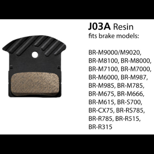 J03A w/FIN RESIN PAD & SPRING